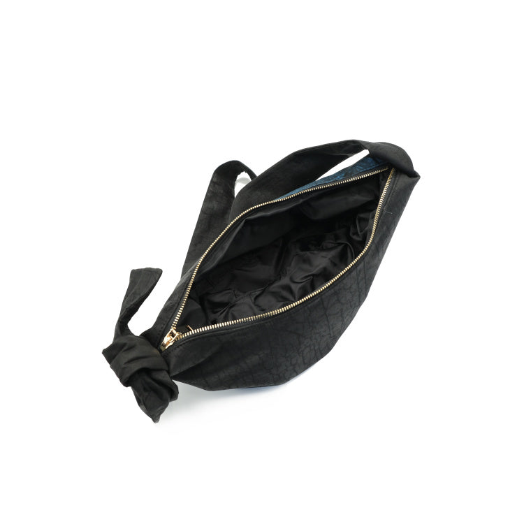 "Silk Alchemy" Gambiered Canton Gauze Crossbody Bag