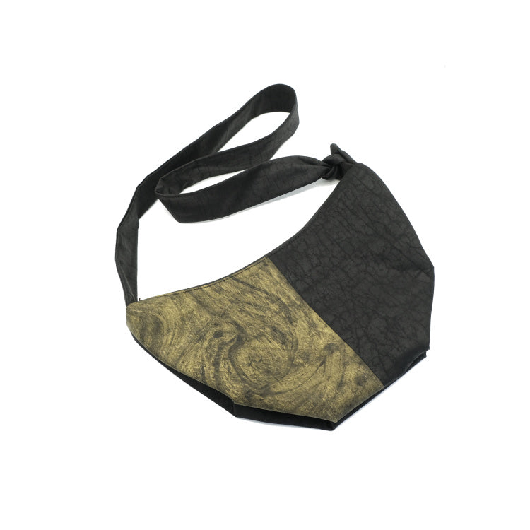 "Silk Alchemy" Gambiered Canton Gauze Crossbody Bag