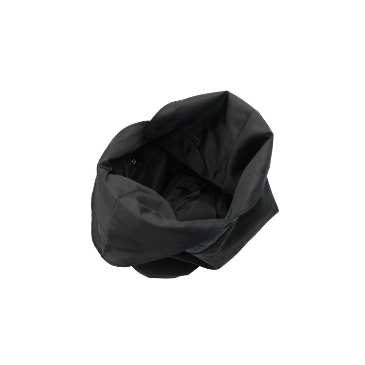 "Celestial Contrast" Gambiered Silk Convertible Bag