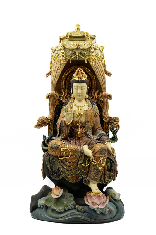 Jeweled Banner Guanyin Statue