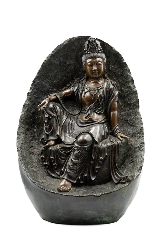Bronze "Perfect Circle" Guanyin
