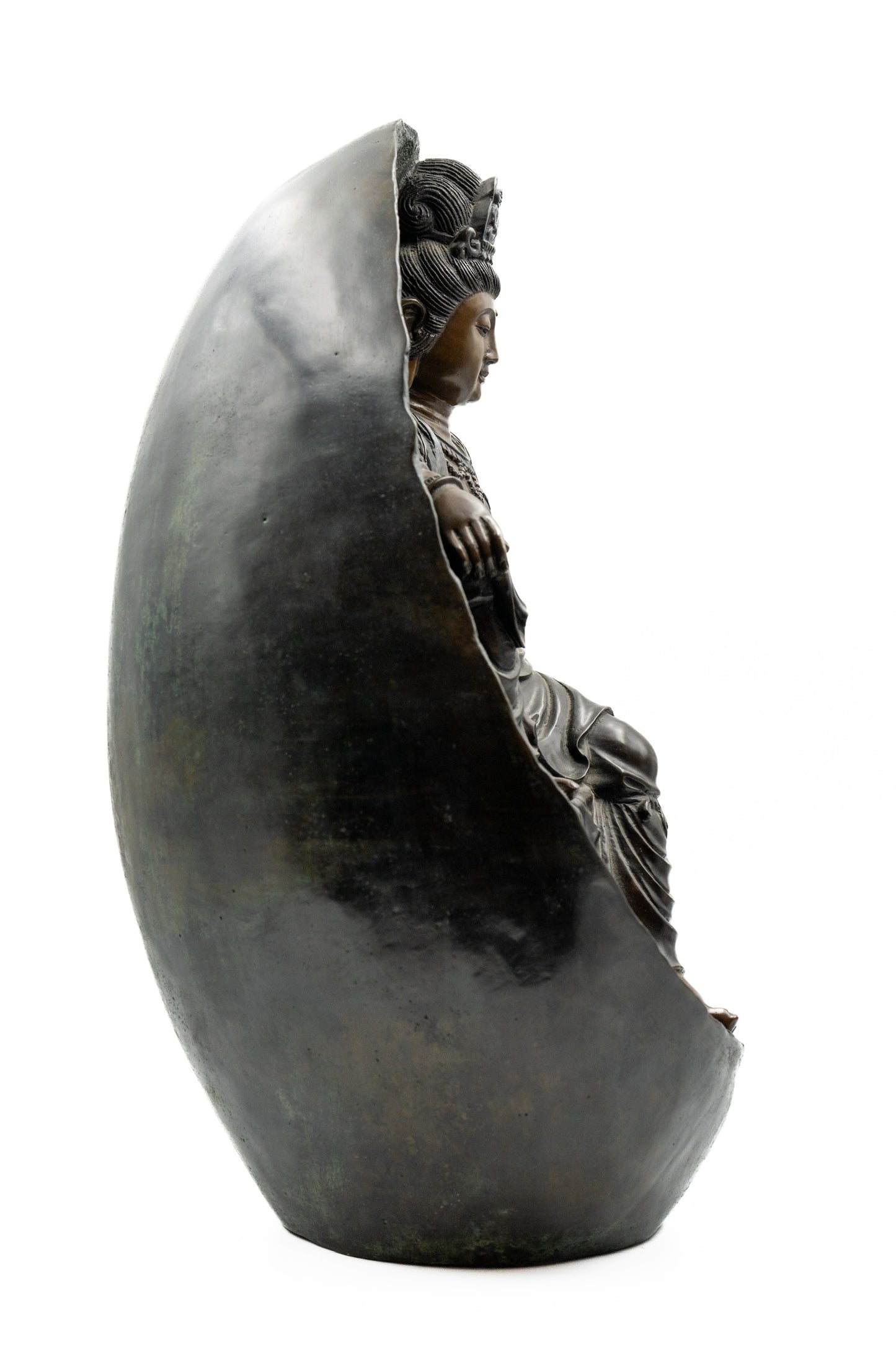 Bronze "Perfect Circle" Guanyin