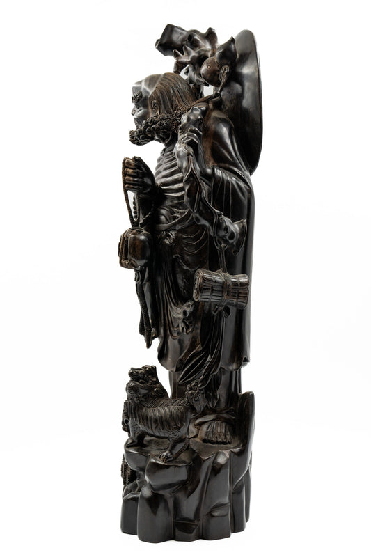 Sandalwood Standing Bodhidharma
