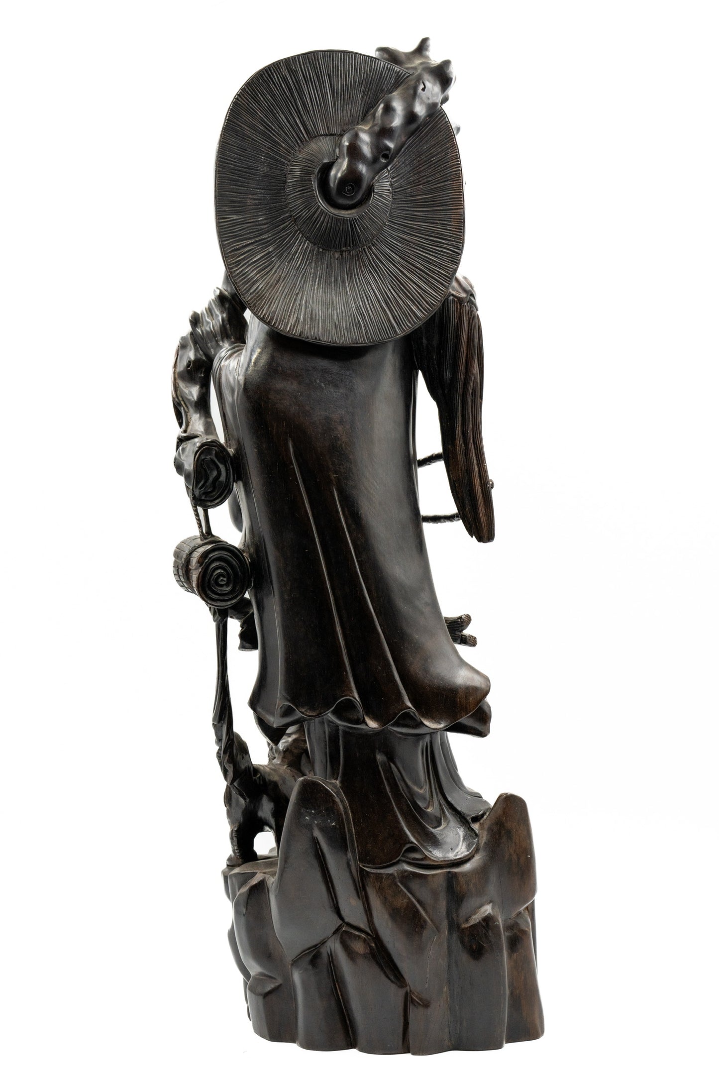 Sandalwood Standing Bodhidharma
