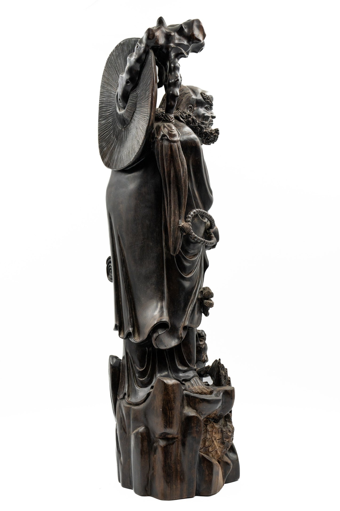 Sandalwood Standing Bodhidharma