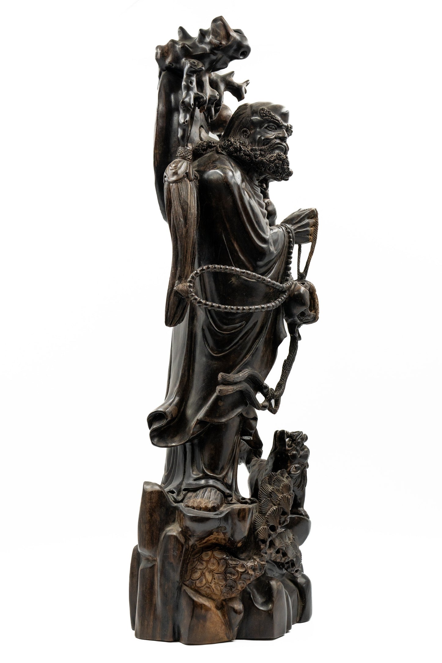 Sandalwood Standing Bodhidharma
